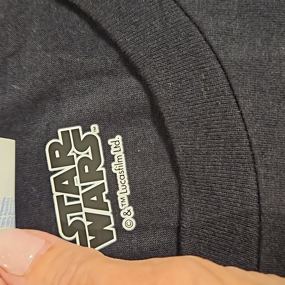 Star Wars Disney Lucasfilm The Mandalorian black short sleeve tee XL Unisex EUC - Picture 4 of 5